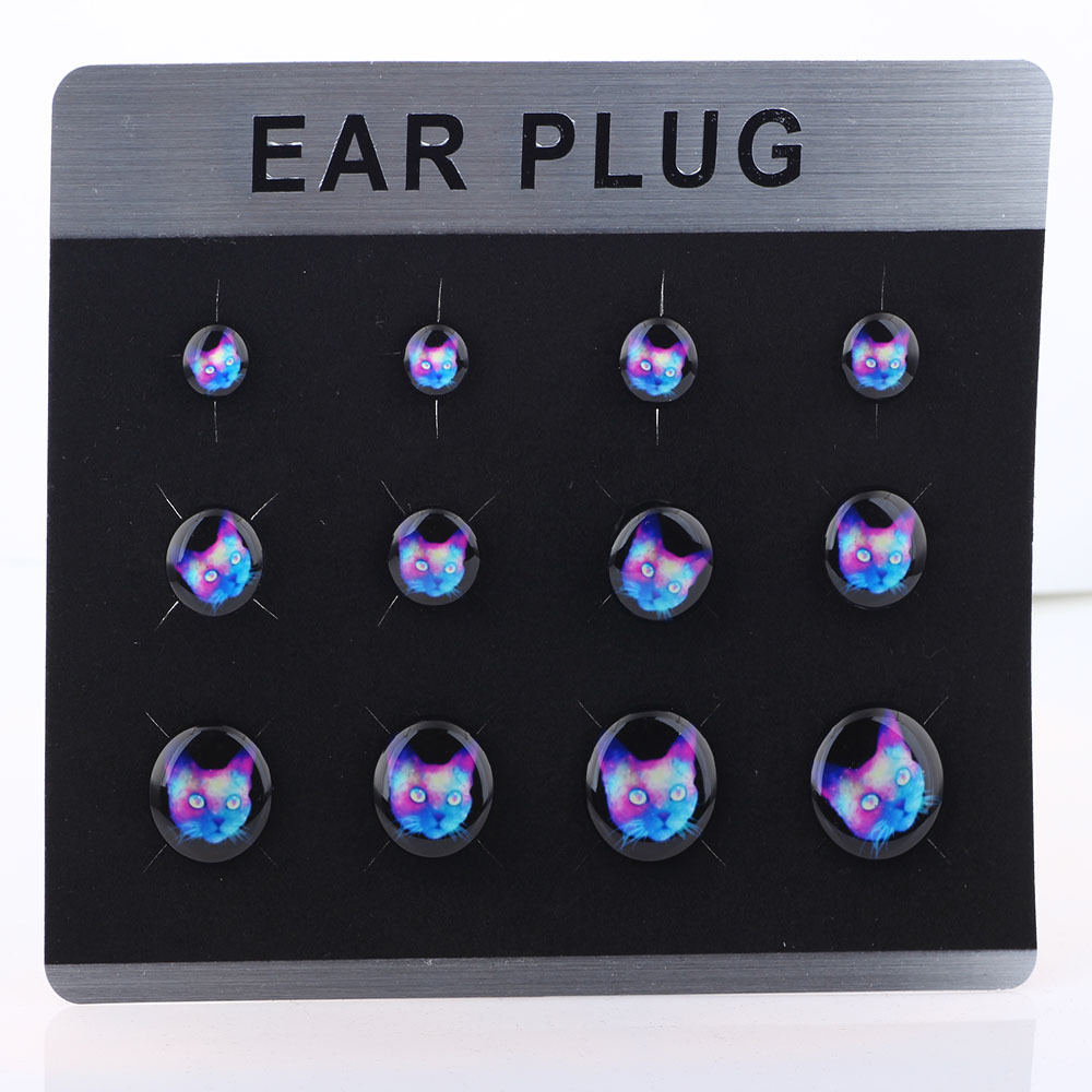 Labret piercing jewelry detail image