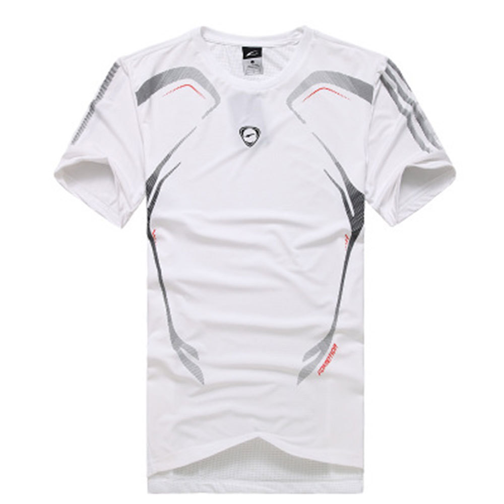 （中性)男款跑步速干衣T Shirt 码数->XXL;颜色-