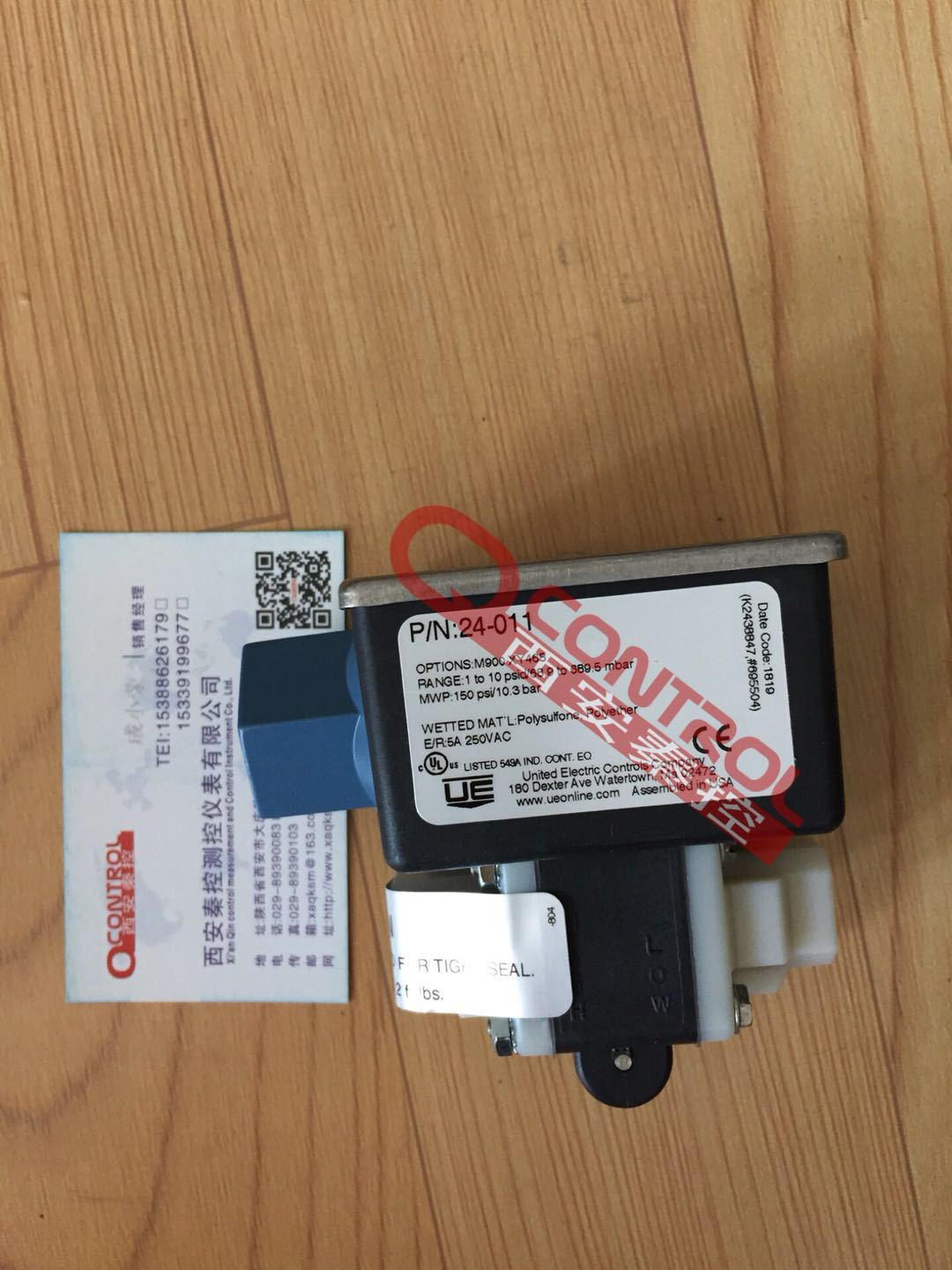 UE 24-018 美国UE滤网差压开关 西安UE技术支持