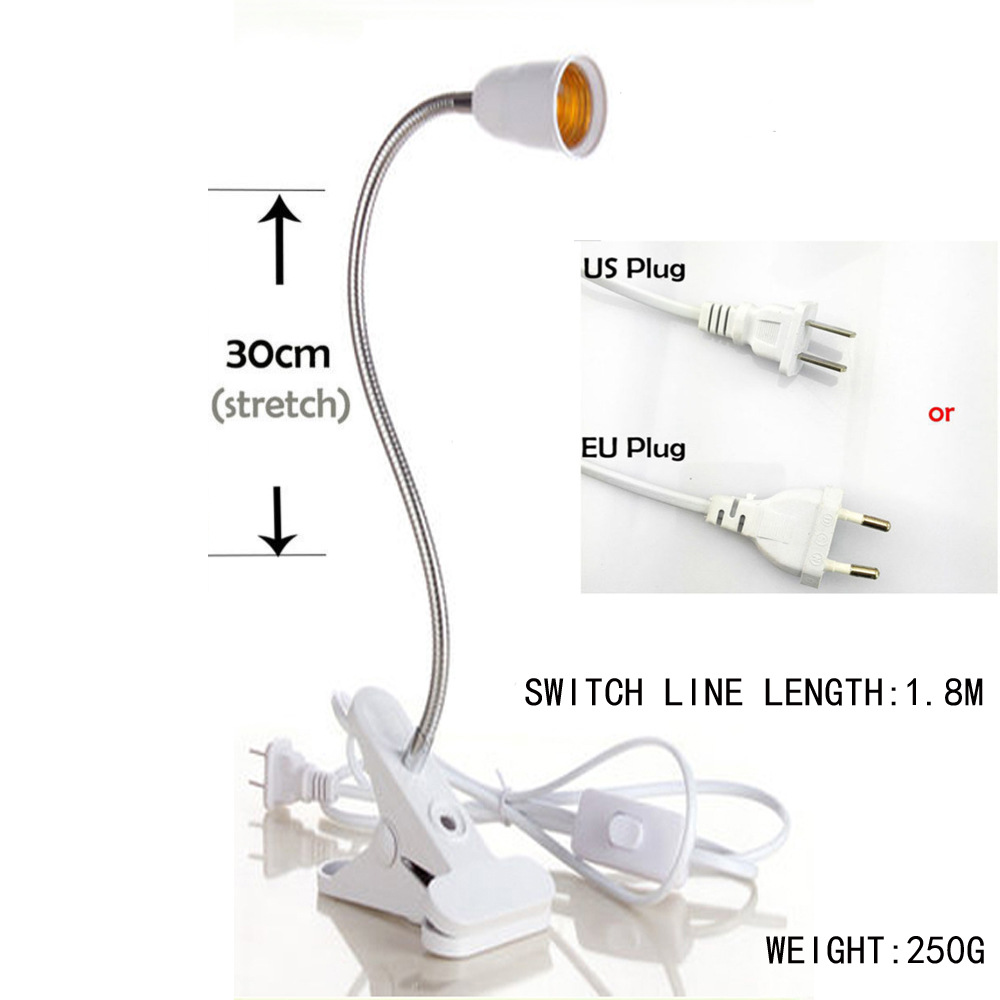 E27 Screw led Botany Lamp holder Universal Tube Lampholder Clip Light fill-in light parts AUS U.S. regulations