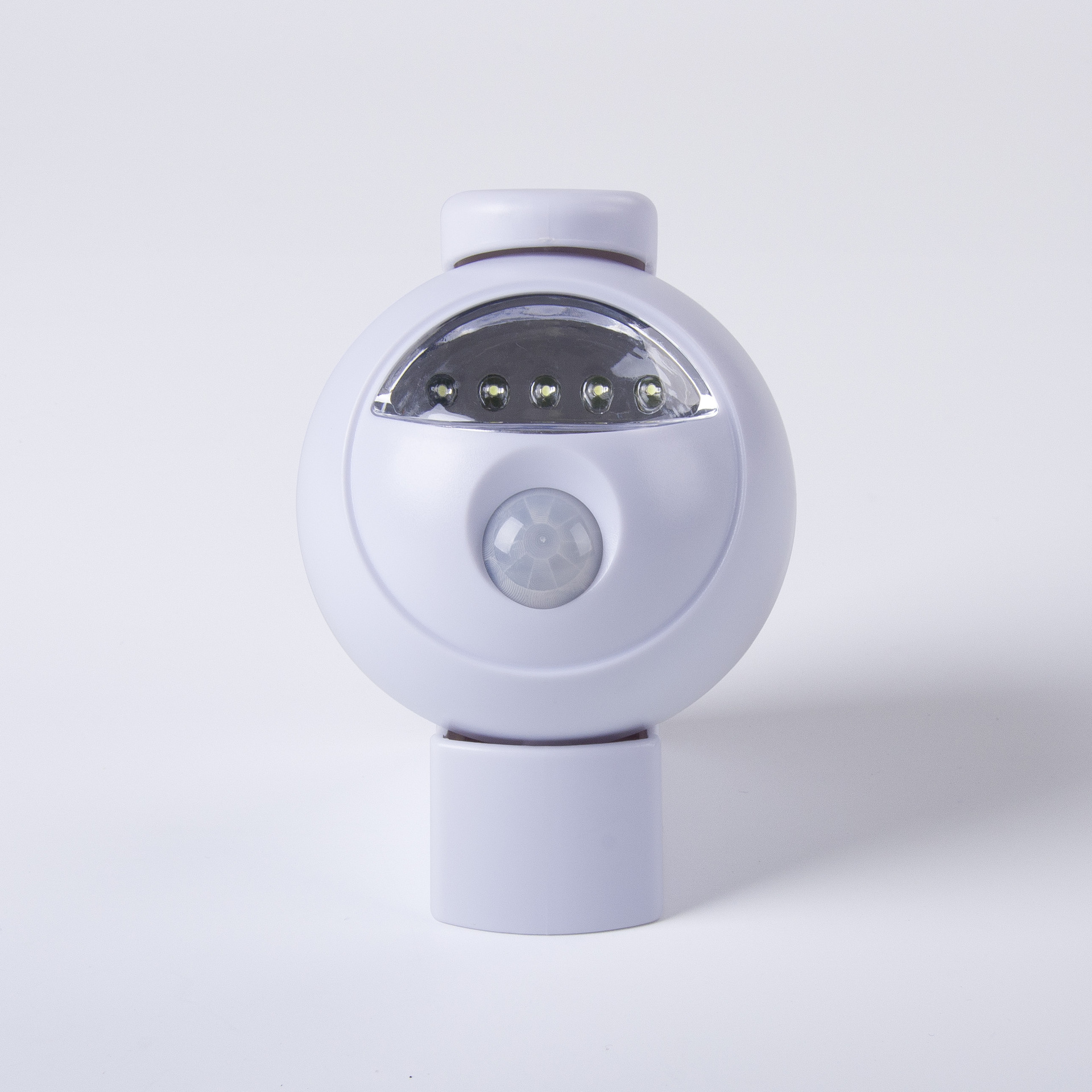 360度旋转地球仪型5LED壁挂式人体感应楼道灯 智能光控桌摆小夜灯|ms