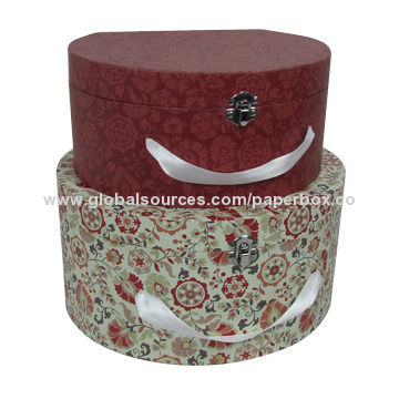 大号条纹折叠盒 创意折叠包装盒 手提折叠纸盒 外贸包装盒子