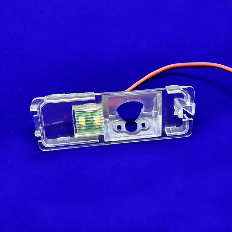 Special driving recorder license plate light camera bracket for Magotan POLO second compartment rear probe shell for reversing image
