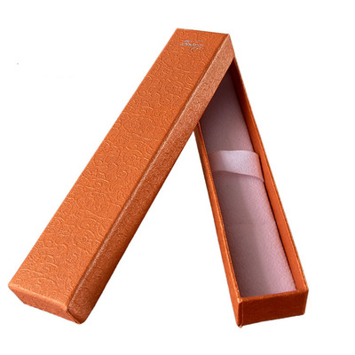 Super long Gift box customized Specialty Paper Heaven and earth covered Necklace jewelry watch Packaging box