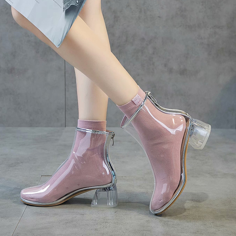 Bottes femme en PVC - Ref 3355235 Image 1