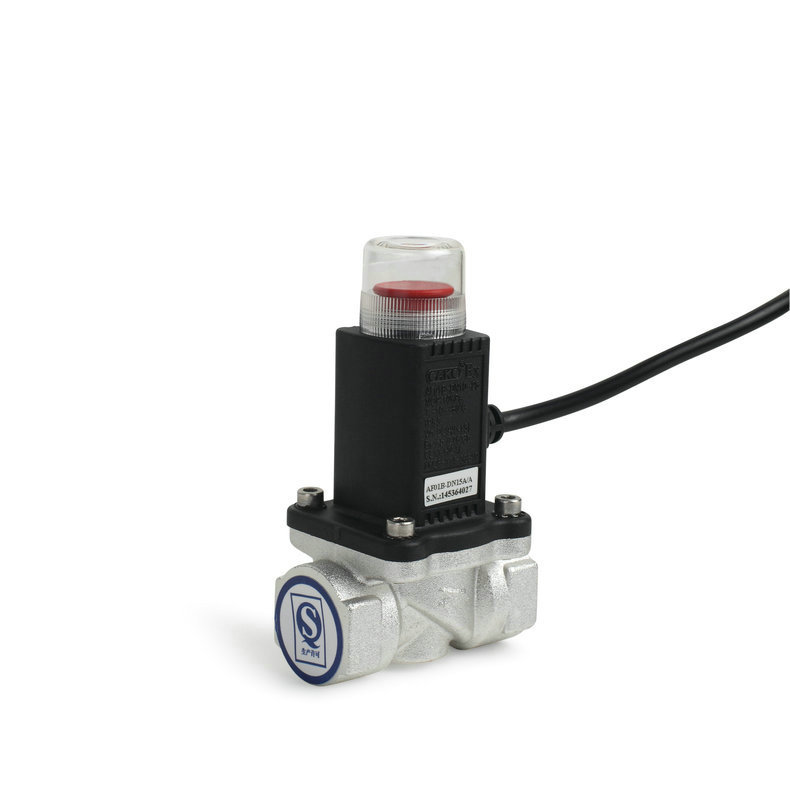 厂家生产 气体泄露报警器 燃气浓度报警器 带电磁阀 规格齐全