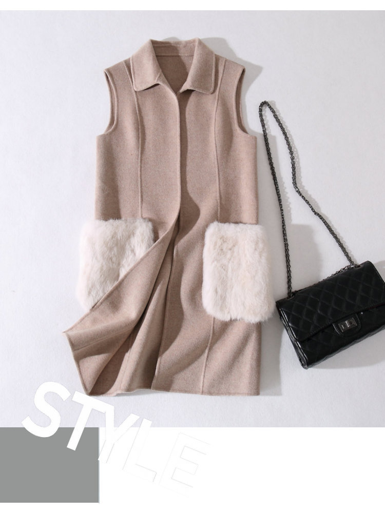 Gilet femme en Poilue - Ref 3317458 Image 6