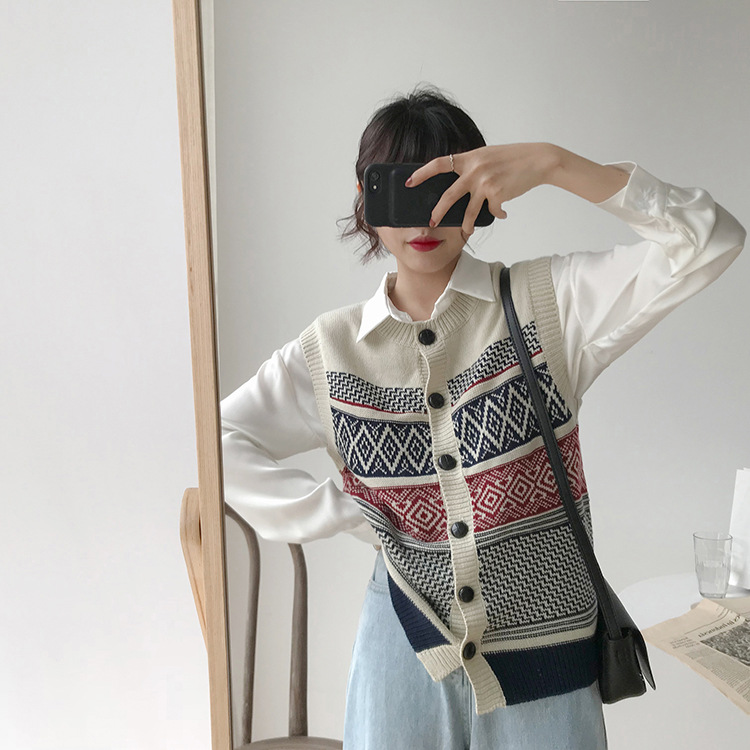 Gilet femme en Acrylique - Ref 3316894 Image 4