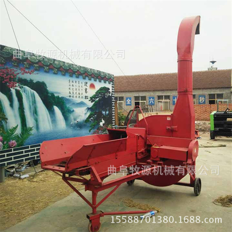 中小型秸秆铡草机价格    自动进料秸秆粉碎切草机厂家现货