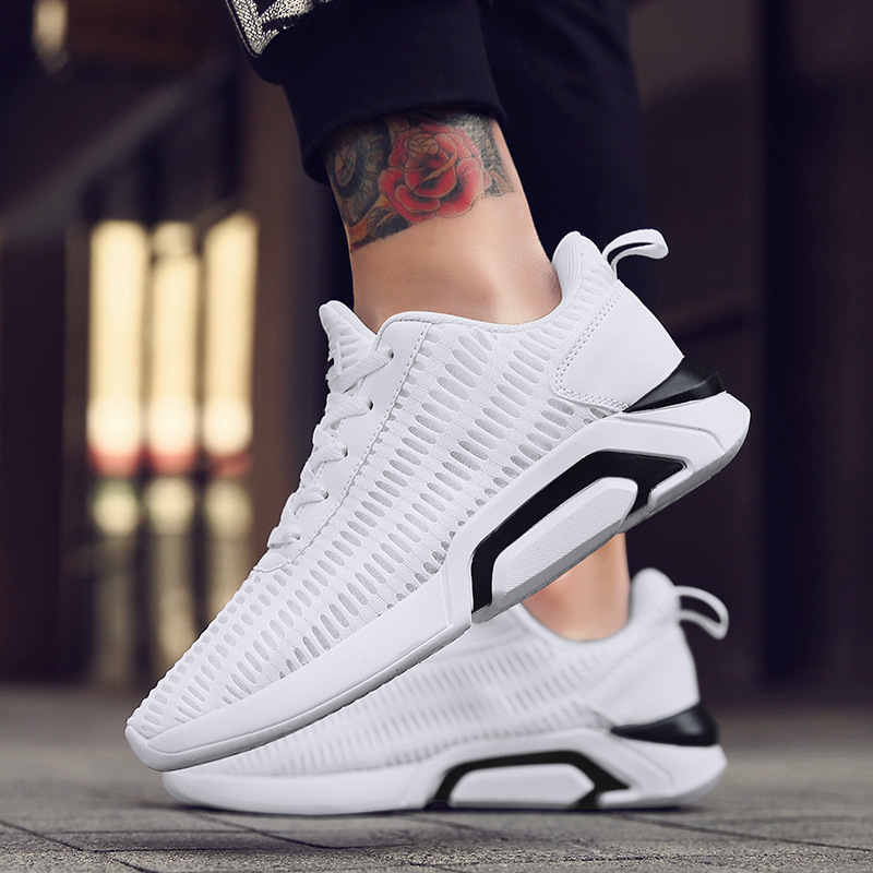 美骆世家男鞋夏季运动休闲鞋男透气韩版跑步鞋男潮鞋旅游鞋子6163