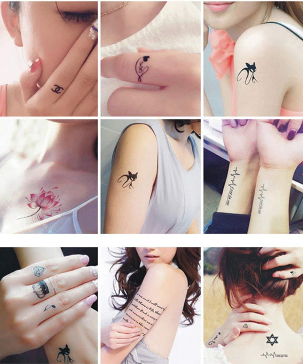 廠家批發原宿韓版小清新防水紋身貼 新款英文字母紋身貼紙