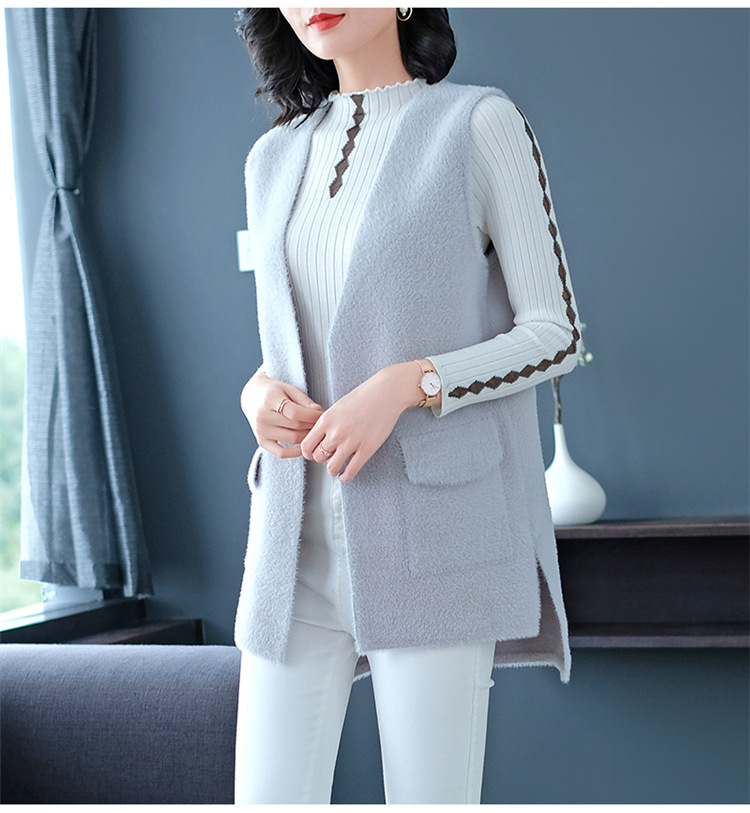 Gilet femme en Tricot - Ref 3317709 Image 12