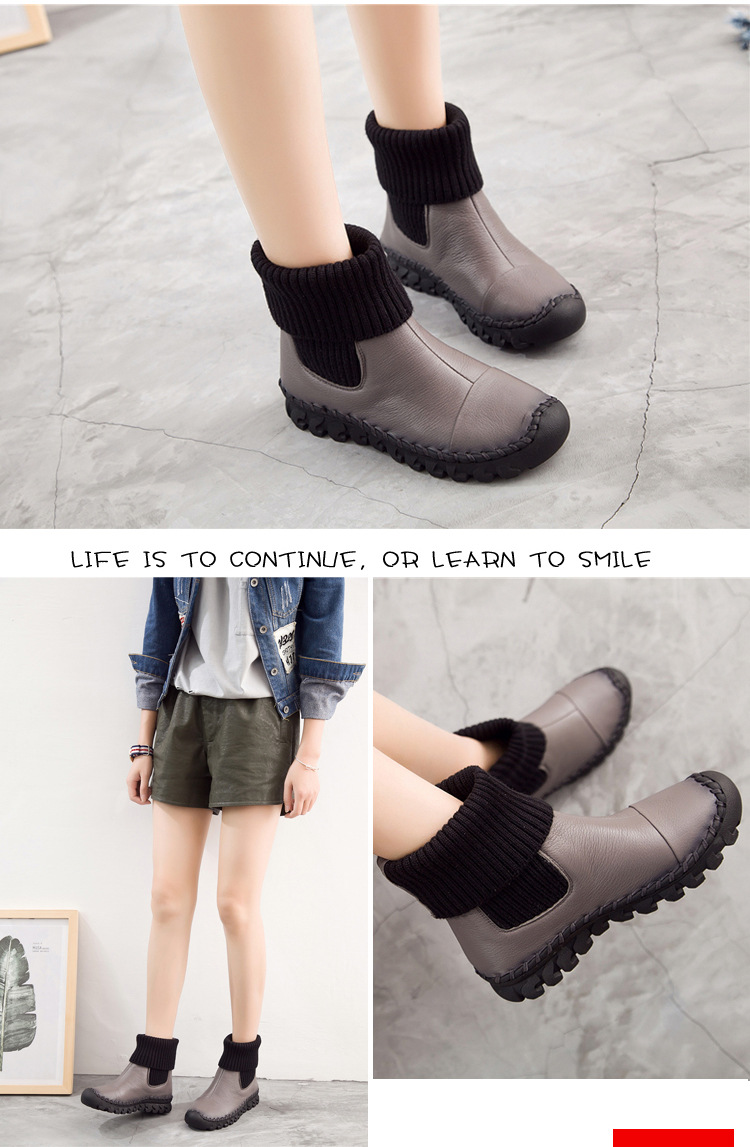 Bottes femme en En cuir - Ref 3355429 Image 26