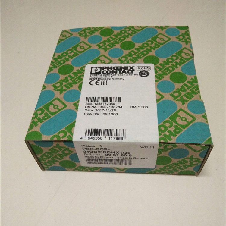 PSR-SCP- 24DC/ESD/4X1/30继电器菲尼克斯/phoenix2981800