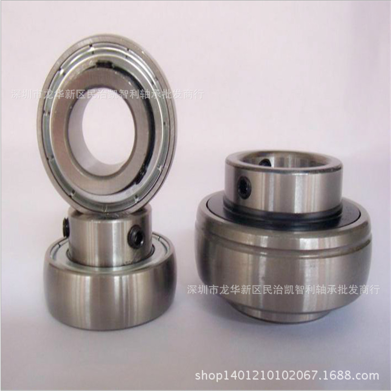 不锈钢外球面 SSB202-10 SUCF201 SUCF202 SUCF203防锈带座轴承