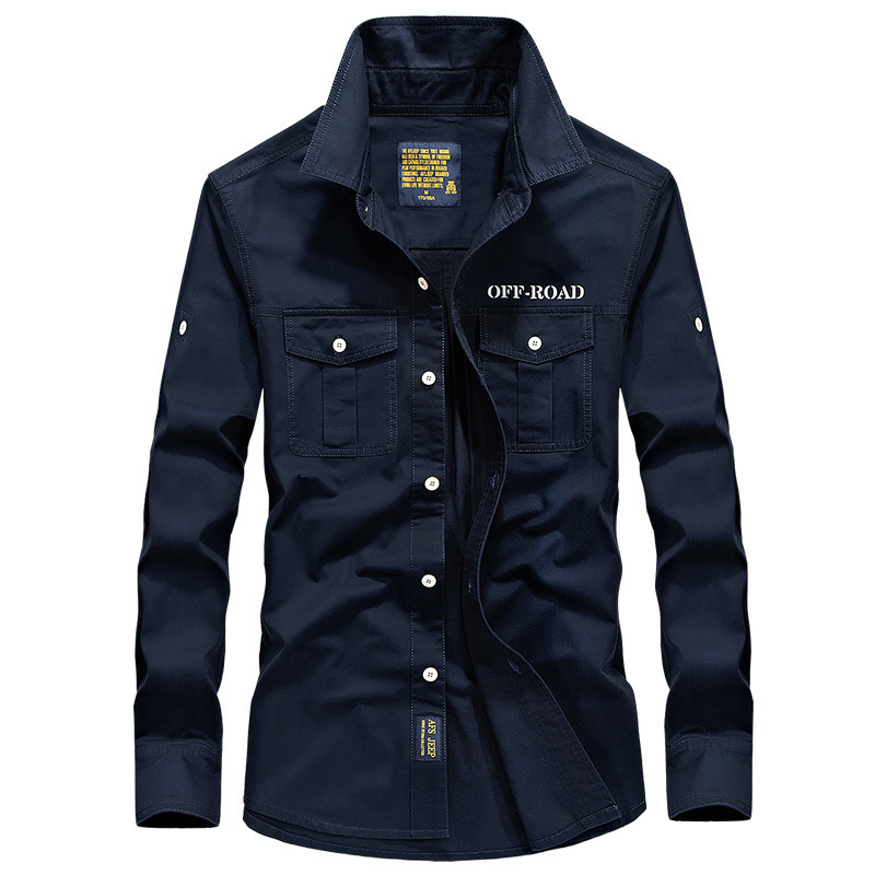 autumn demi-season cotton spring shirt