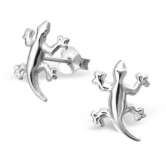 Fashion Insect Gecko Lizard Ear Studs Chameleon Ear Studs Animal Crocodile Ear Studs Dinosaur Ear Studs display picture 13