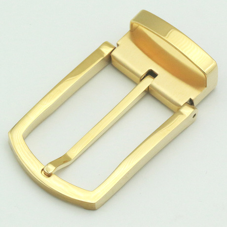 11 3,3 inch ba nhỏ bằng thép không gỉ 304 đai khóa nam pin khóa thắt lưng khóa chân không mạ vàng Pin khóa thắt lưng