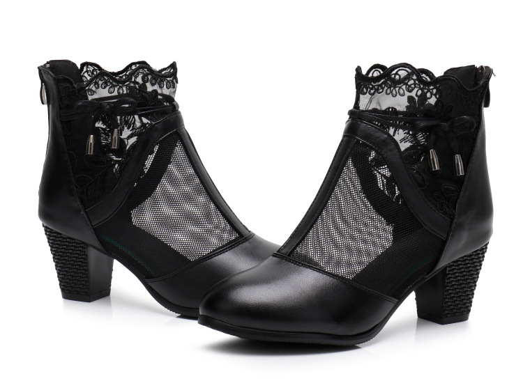 Bottes femme en En cuir - Ref 3354794 Image 16