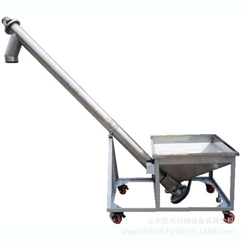 Manufactor Direct selling Auger Promote charging machine jx-159 Screw conveyor foodstuff powder Stainless steel Hoist