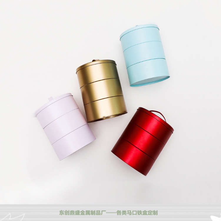 翻盖铁盒 创意铁盒 曲奇铁盒 收纳盒 方形铁盒 手表盒 茶叶盒定制