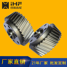 深圳傳動齒輪廠家批量生產45鋼斜齒齒輪 高精度硬齒面斜齒輪定制