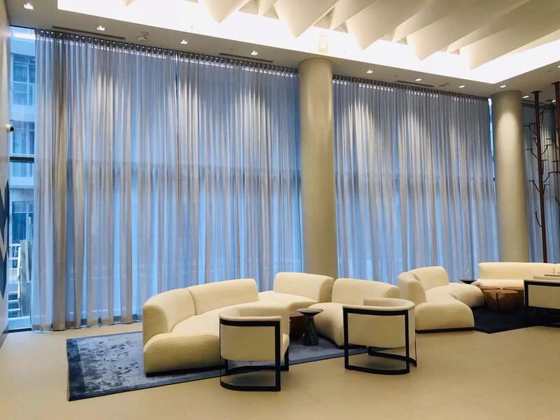 Smart Home, Custom Scandinavian Site Blackout Electric Curtain Smart Curtain Cloth Finished Curtain Wholesale