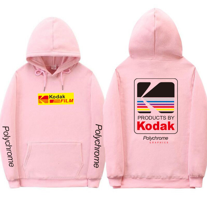 Fashion Print Kodak hoodie sweatshirt men's and women's casual sports sweater pullover coat Fashion Print Kodak hoodie sweatshirt men's and women's casual sports sweater pullover coat