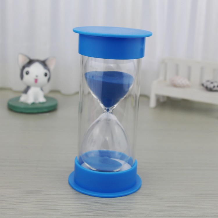 originality Fifteen minutes Timing hourglass Decoration circular student hourglass timer gift customized LOGO