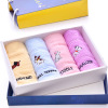 Supply wholesale logo absorption, easy to dry pure cotton towels, new universal stall thick embroidery children's towel