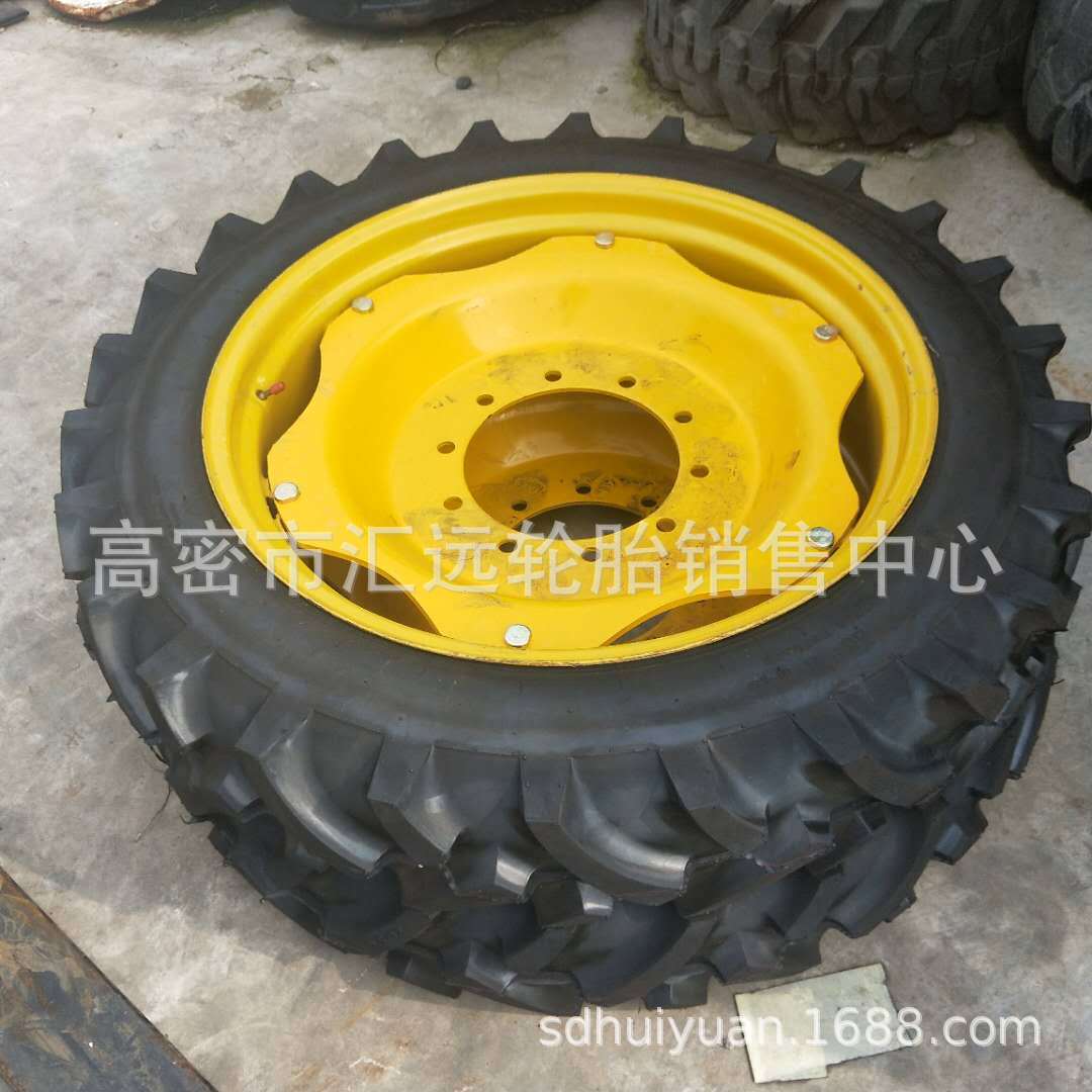 农用拖拉机轮胎水旱两用12.4-28人字花纹
