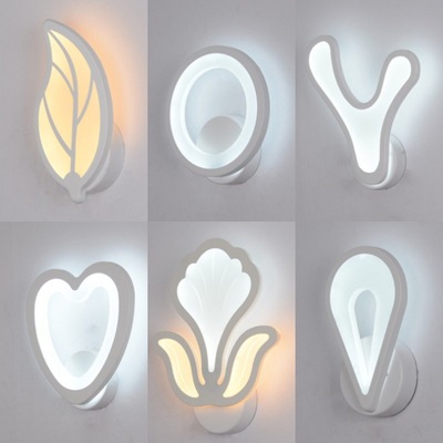 Wall lamp Bedside lamp bedroom Modern simplicity Living room hallway Stair lights originality Cartoon Children&#39;s Room led Wall lamp