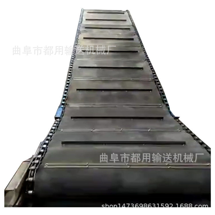大倾角波状挡边带式上料机多用途 港口专用整机噪声低