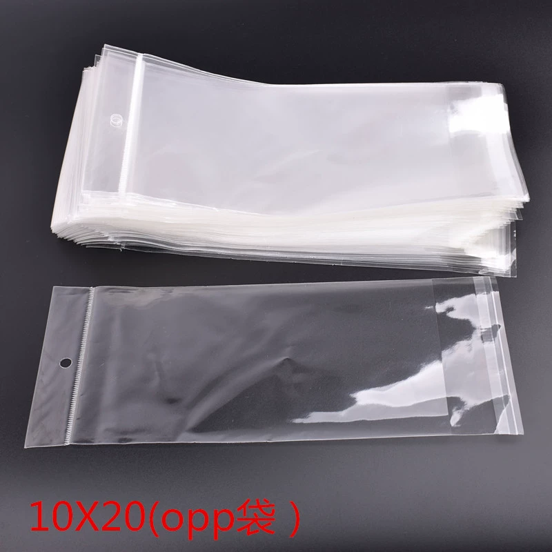 Принадлежности для упаковки ювелирных изделий OPP пластиковый маленький пакет самоуплотняющийся мешок резинка кольцо для волос пластиковый прозрачный пакет упаковочный пакет оптом