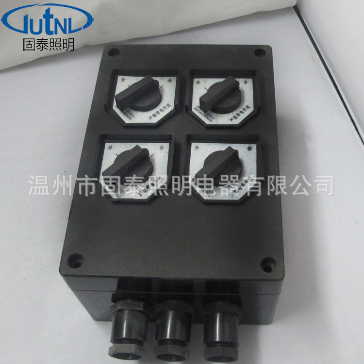 BXK8050-K4防爆防腐控制箱 防爆防腐开关箱 防水防尘防腐开关箱