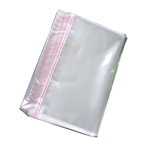 Wholesale opp bag 20*25 self-adhesive bag transparent plastic clothing packaging bag printable LOGO
