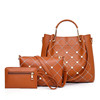 Set, fashionable bag strap one shoulder, suitable for import, 2021 collection, Korean style, 3 piece set