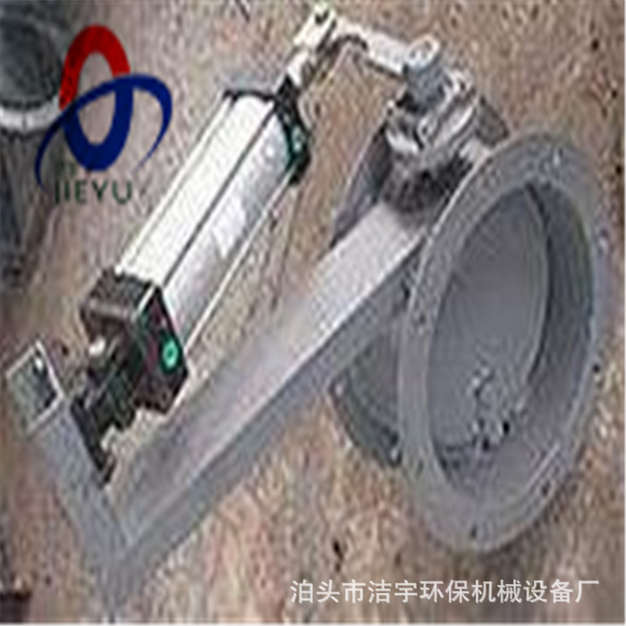 气动翻版通风蝶阀气缸执行器调节蝶阀除尘尘气耐磨冷风阀风门400
