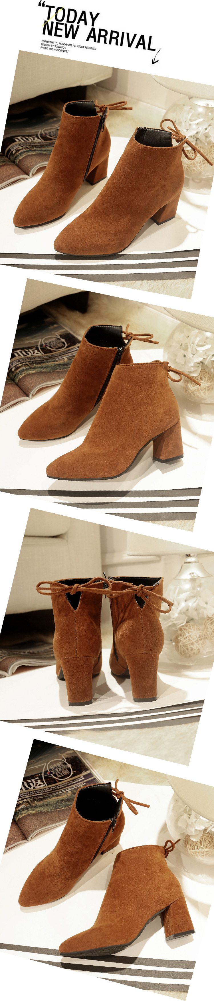 Bottes femme en Daim - Ref 3355385 Image 16