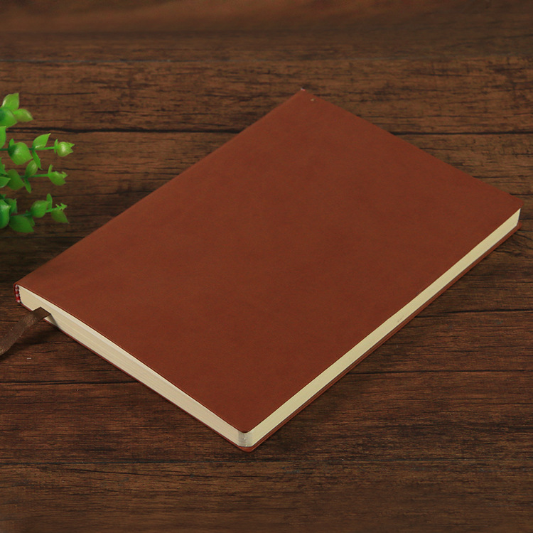 厂家批发a5贴芯软面笔记本 PU仿皮记事本 定制高档商务办公日记本