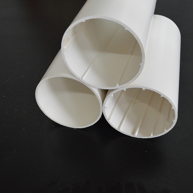 PVC 50到160 加强内螺旋管 排水管万峰塑业