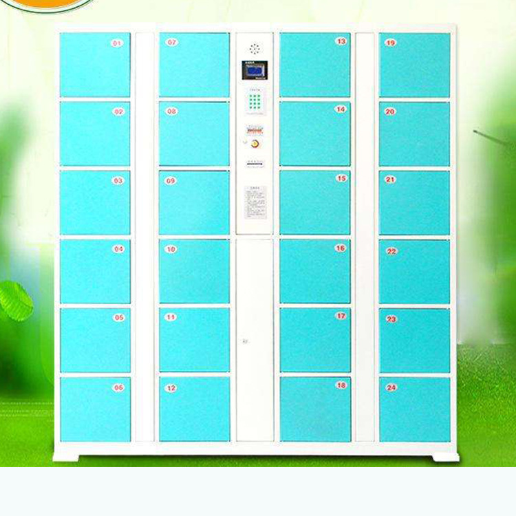 Supermarket electronic storage cabinet shopping mall self -service…