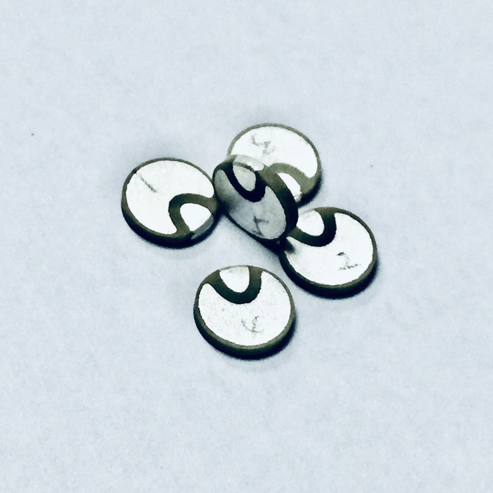 厂家直销压电陶瓷接收型锆钛酸铅压电材料超声波换能片PZT5圆片