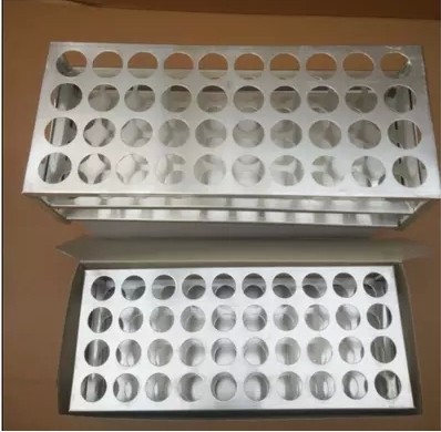 铝制试管架 规格齐全 12.5mm* 40孔