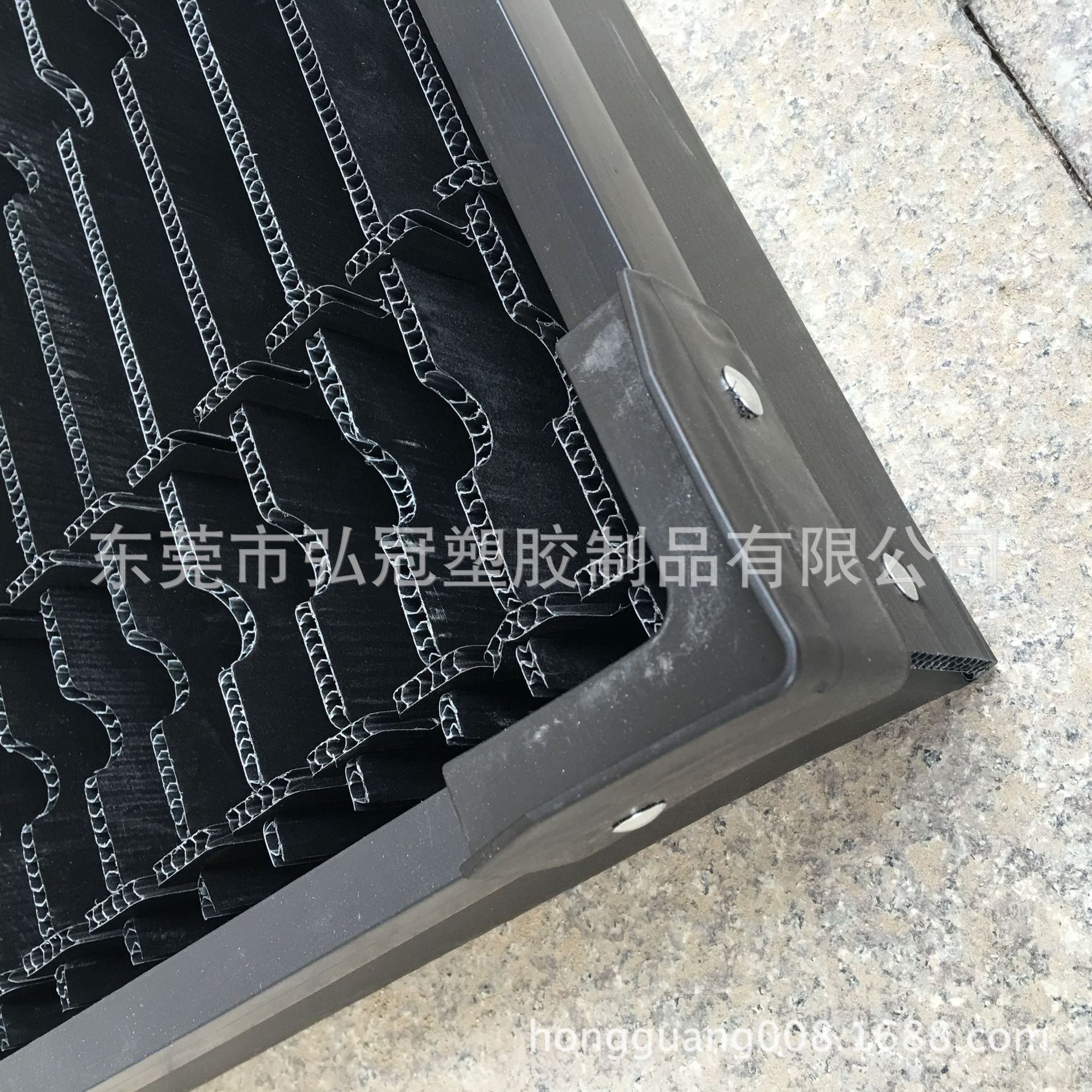 厂家批发防静电中空板周转箱 中空板纸箱式骨架箱纸箱型箱子