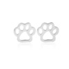 Accessory, cute earrings, hands and feet prints, European style, simple and elegant design, pet, wholesale