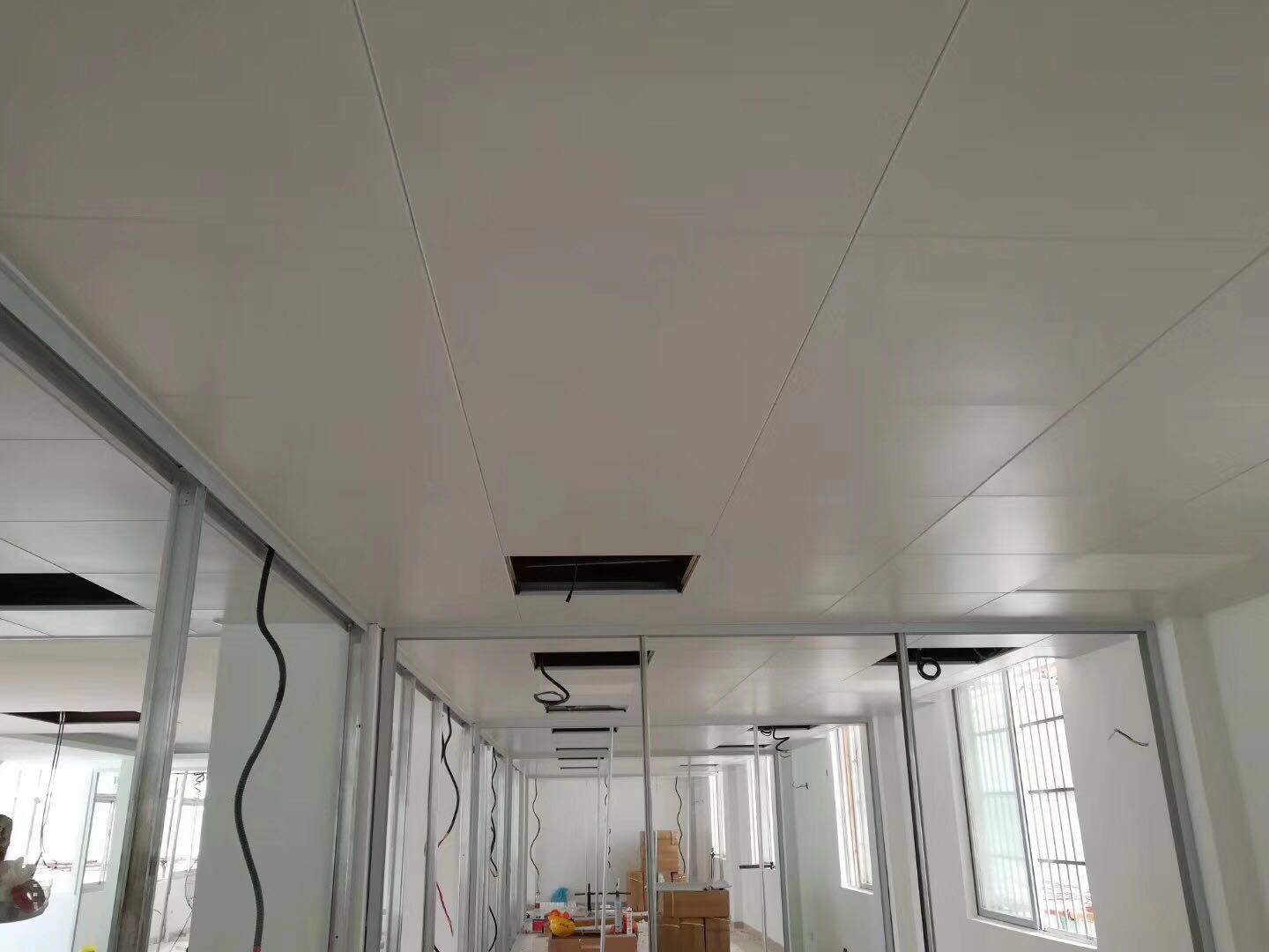 集成吊顶铝扣板大板厨房卫生间房间客厅造型天花板蜂窝板效果二级-阿里巴巴