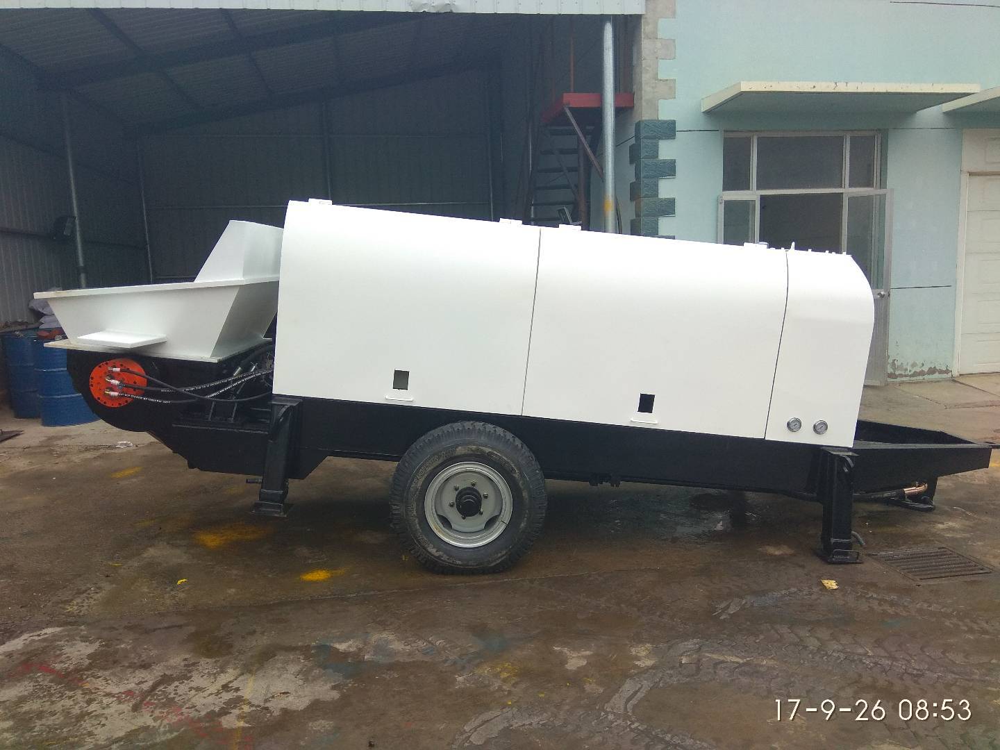 60泵，60混凝土输送泵，HBT60混凝土泵，地泵，拖泵，90千瓦泵