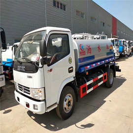 湖北东风多利卡5方修路洒水车厂家直销国五8方洒水车的价格和图片