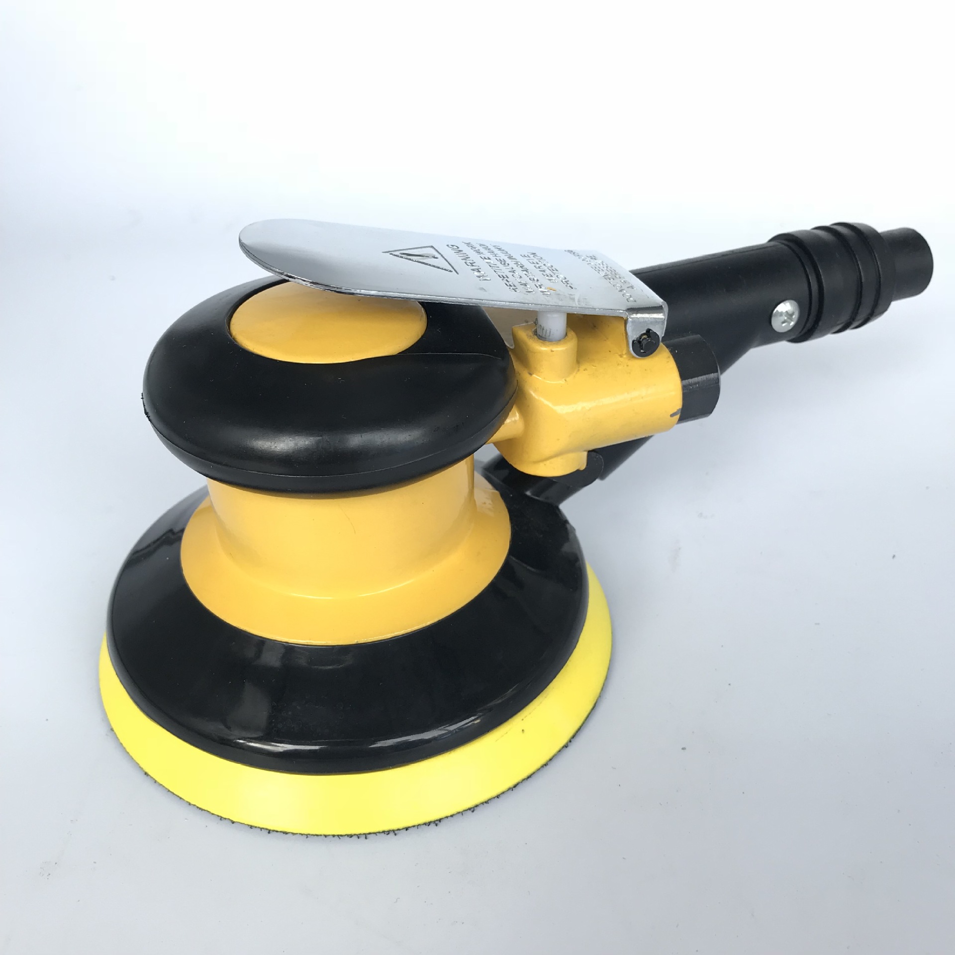 汽车腻子原子灰干磨机 气动打磨机5寸干磨头工业级高速研磨吸尘